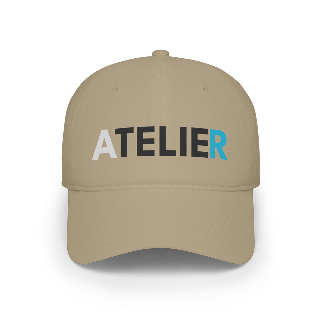 Atelier Embroidered Baseball Cap — Modern Artist Studio Hat