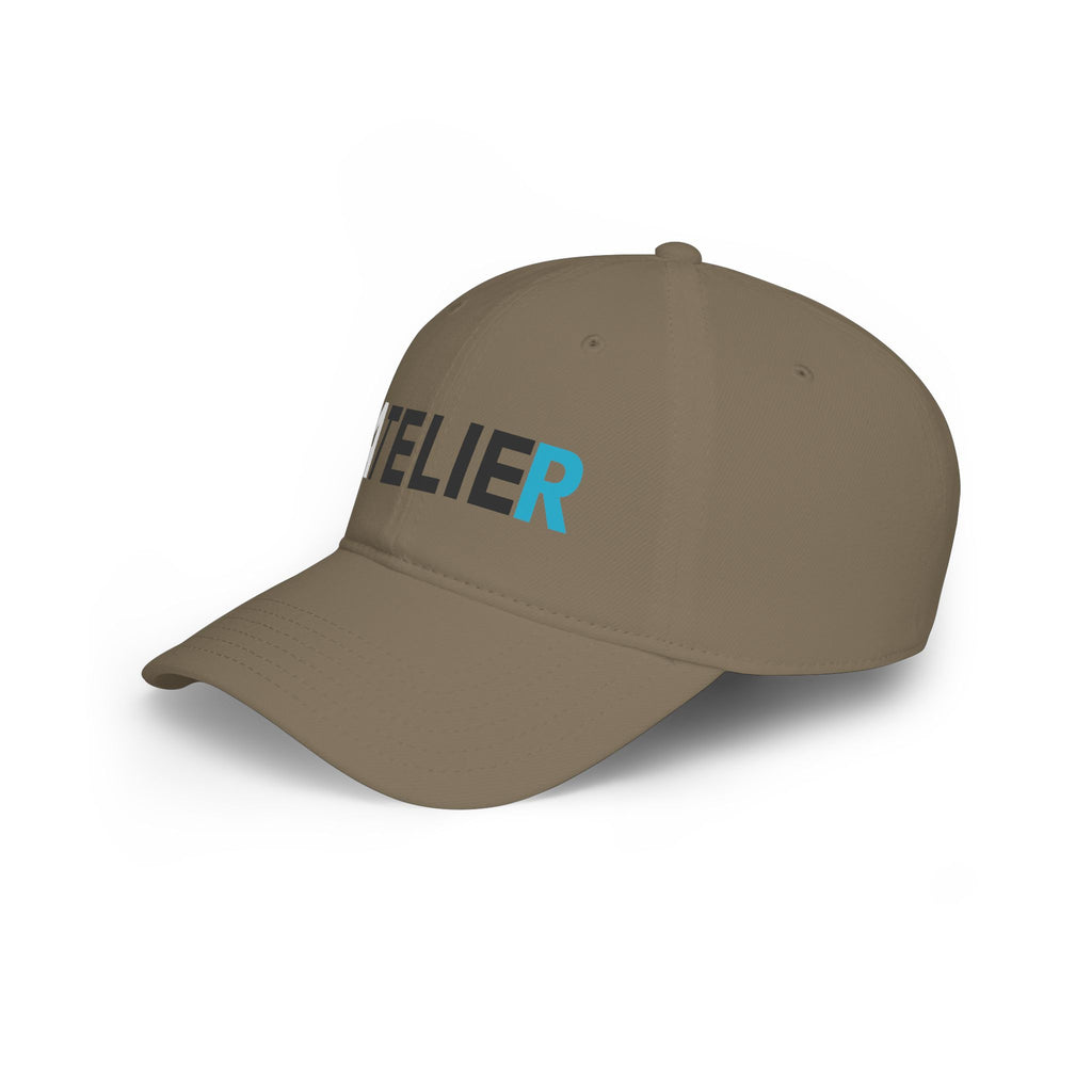 Atelier Embroidered Baseball Cap — Modern Artist Studio Hat