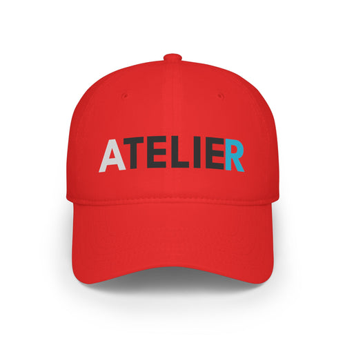 Atelier Embroidered Baseball Cap — Modern Artist Studio Hat